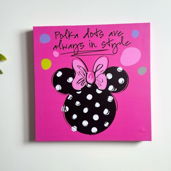 minnie mouse 4 piece wall art set - Picture 4 of 5